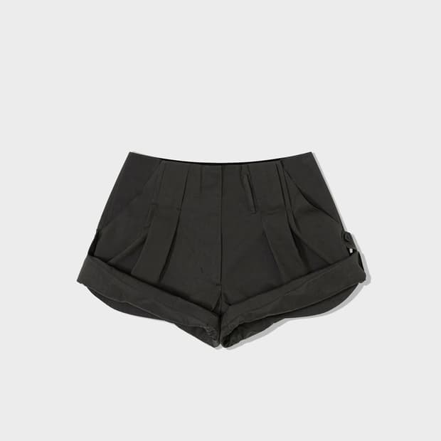 로우클래식 턱포인트 턴업쇼츠 xs