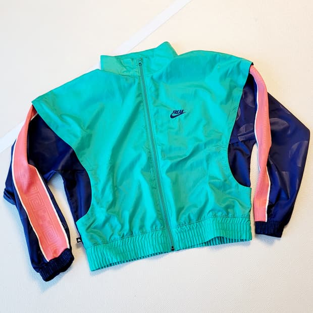 올드스쿨 나이키 져지 바람막이 