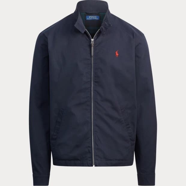 폴로 블루종 자켓