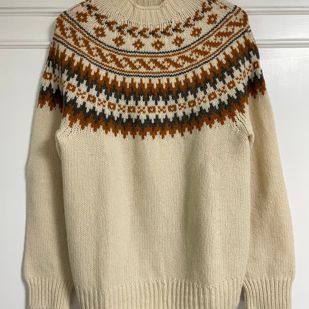 ELPxHarley of Scotland Nordic Sweater L