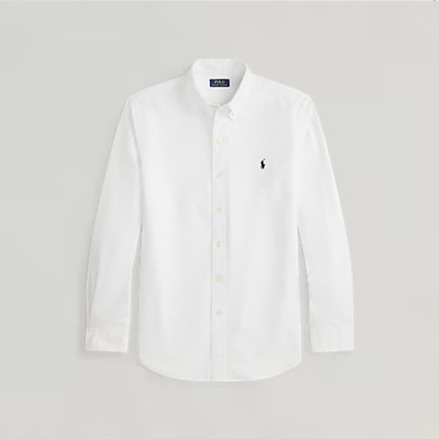 Polo 폴로 클래식핏 가먼트 다이 옥스포드 셔츠