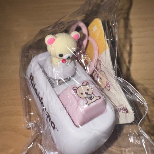 코리락쿠마 키캡 키링 (새상품)
