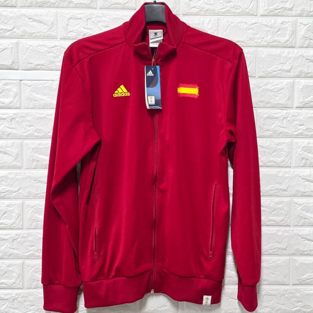택포) 아디다스 2014월드컵 스페인 트랙탑져지 95 새상품