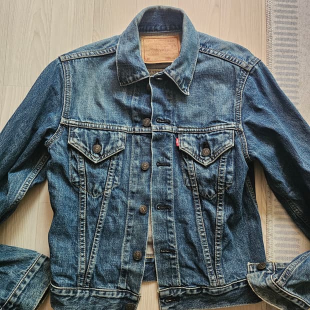 재패니즈 리바이스 71557 빅E 데님 여성자켓34