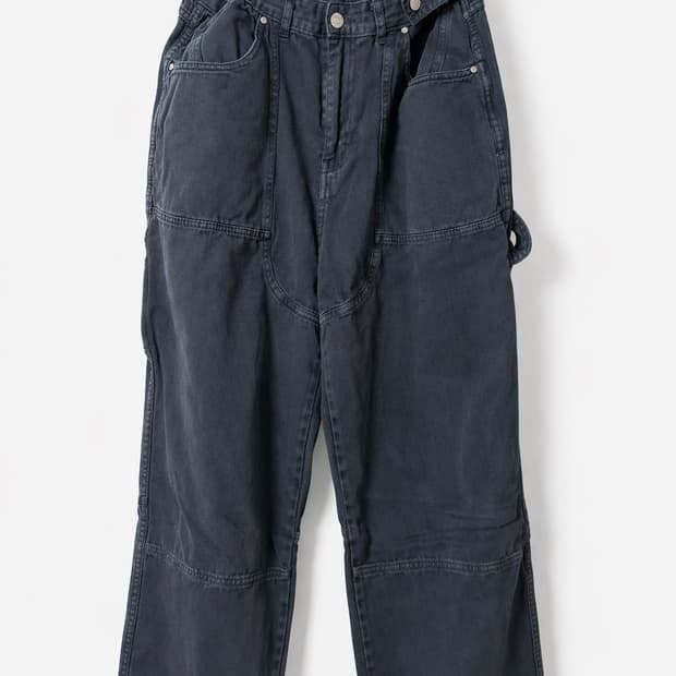 코드그라피 워크웨어 카고 팬츠 와이드핏 차콜 L