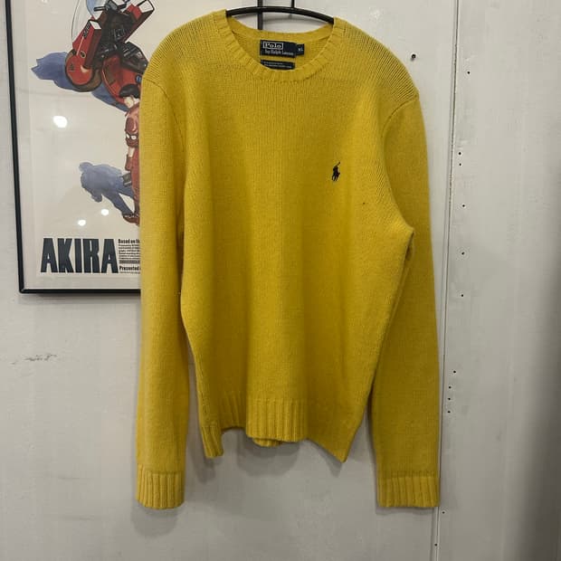 XL)폴로 메리노울 니트