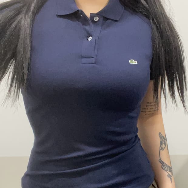 Lacoste 라코스테 Pk 카라 슬림핏 반팔티셔츠