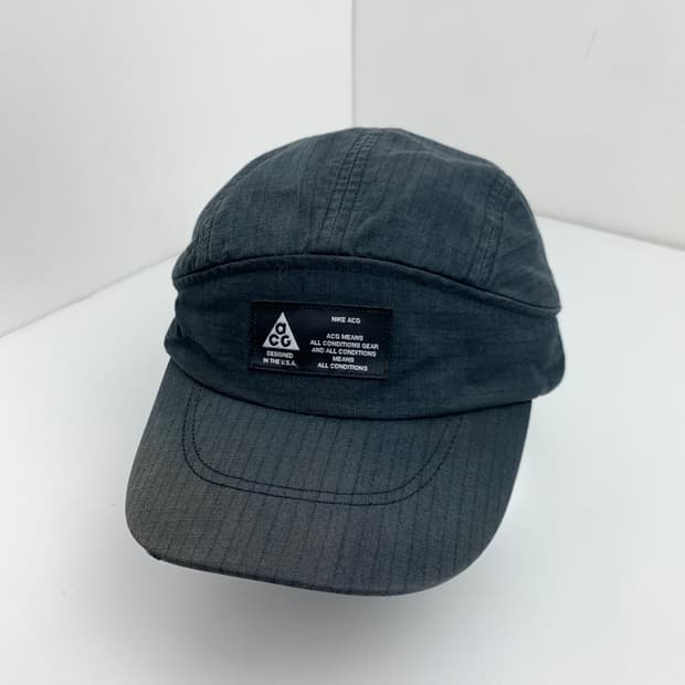 [OS/정품] 10s 나이키 ACG 테일윈드 블랙 바이저 캡 선바이저