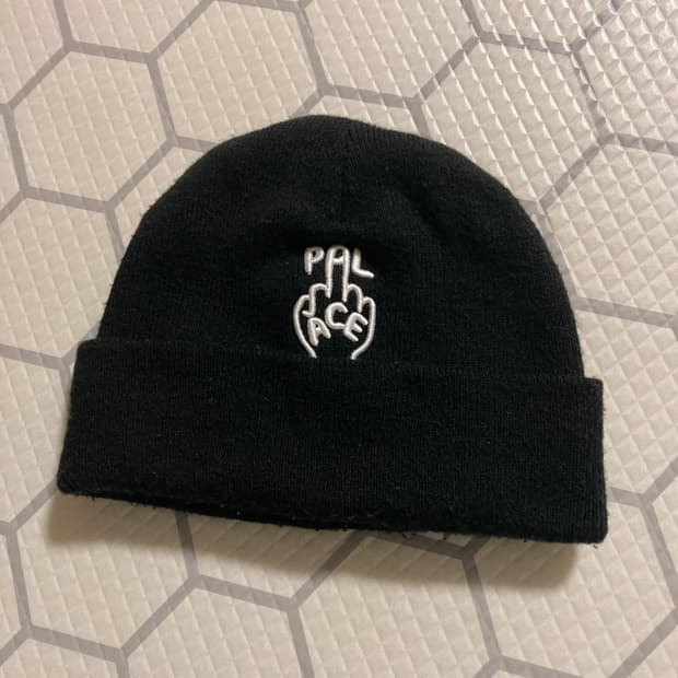 (OS) 팔라스 13AW 핑거 업 비니 블랙