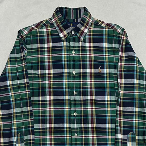 S 폴로랄프로렌 클래식핏 체크 셔츠