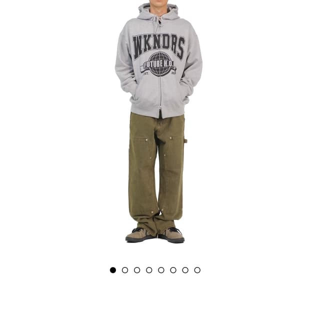 위켄더스 워커팬츠 카키 M