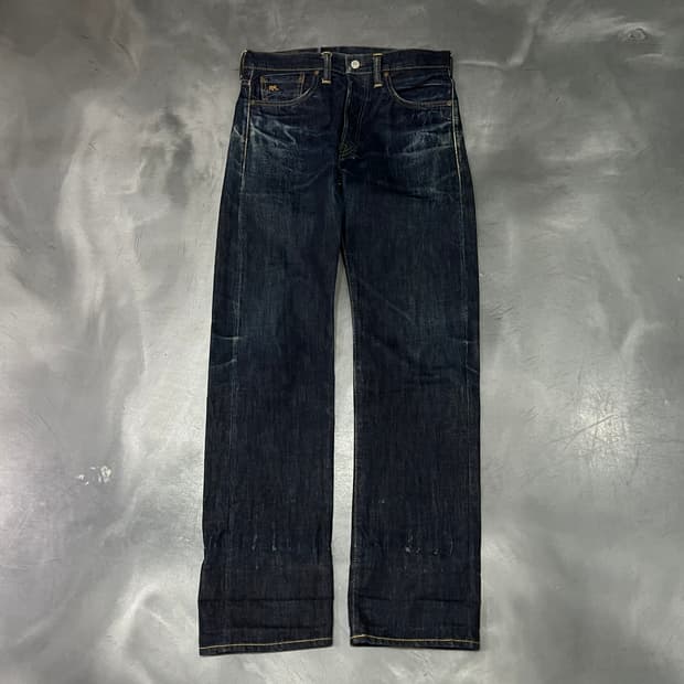  더블알엘 셀비지 데님 팬츠 y15414