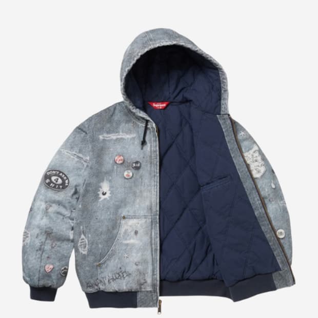 (L) 슈프림 HJr 트롱프 뢰유 워크 자켓