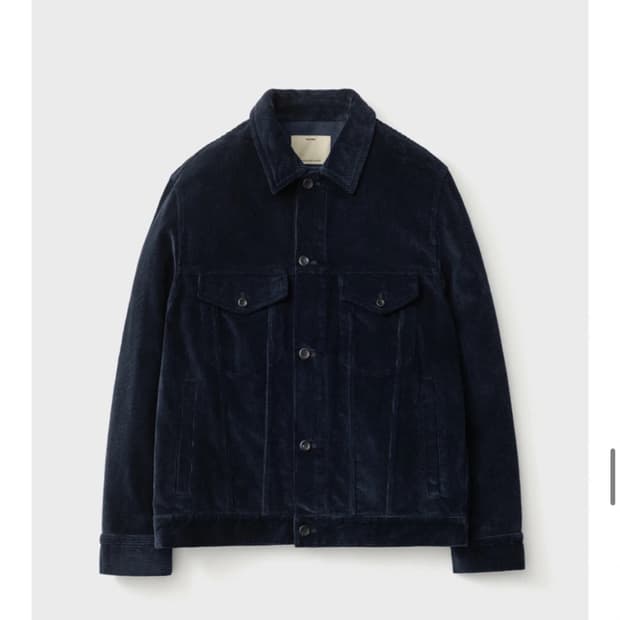 포터리 코듀로이 트러커 자켓 (2)