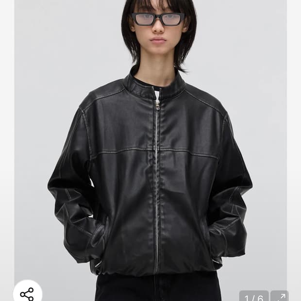 플리즈프로젝트 레더자켓