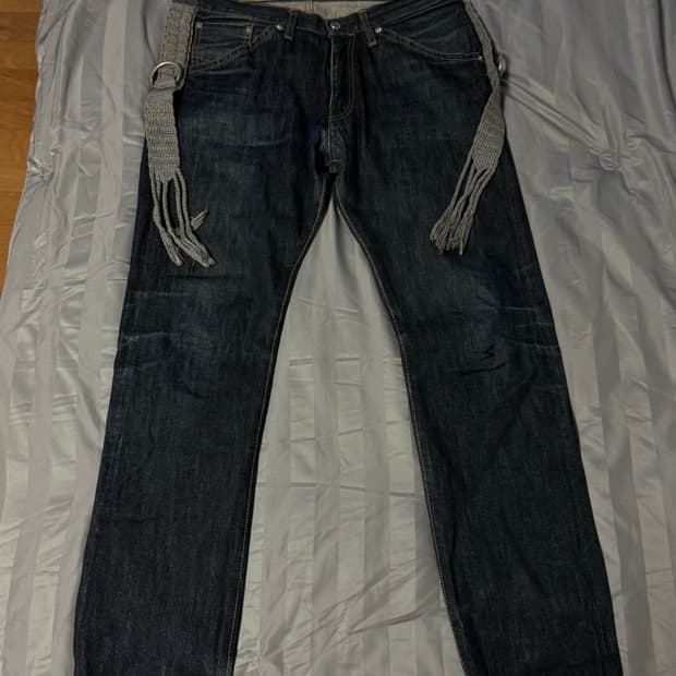 [3] 언더커버리즘 아카이브 테일 데님 팬츠