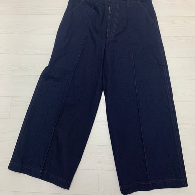 웨일즈보너 와이드 데님팬츠