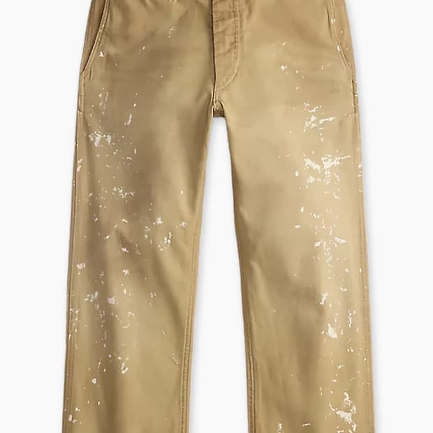 rrl 디스트레스드 치노 필드 팬츠