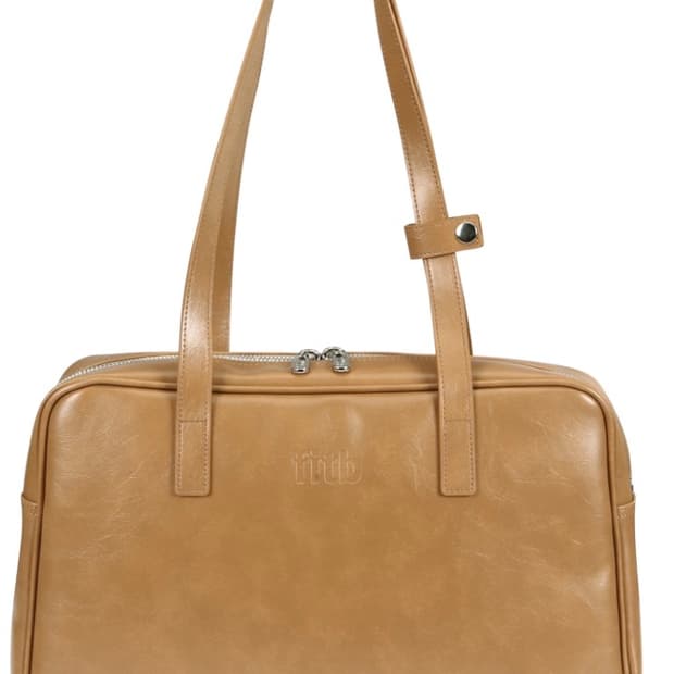 Trapezoid Shoulder Bag (camel)