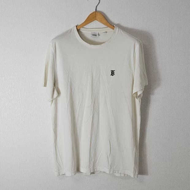 버버리 신형 BURBERRY 모노그램 반팔티셔츠 모티프 정품 XL