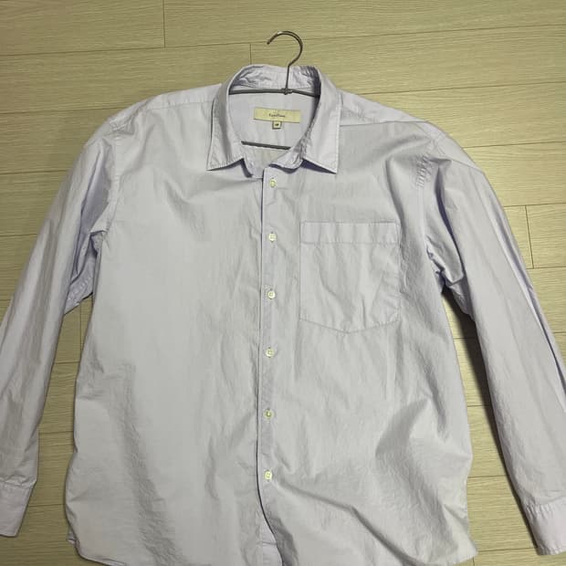 퍼스트플로어 새커 셔츠 레귤러 핏 (60수,라벤더