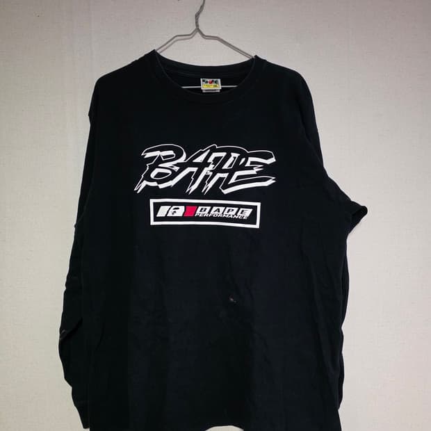[2XL] 베이프 모터스포츠 사루 롱슬리브