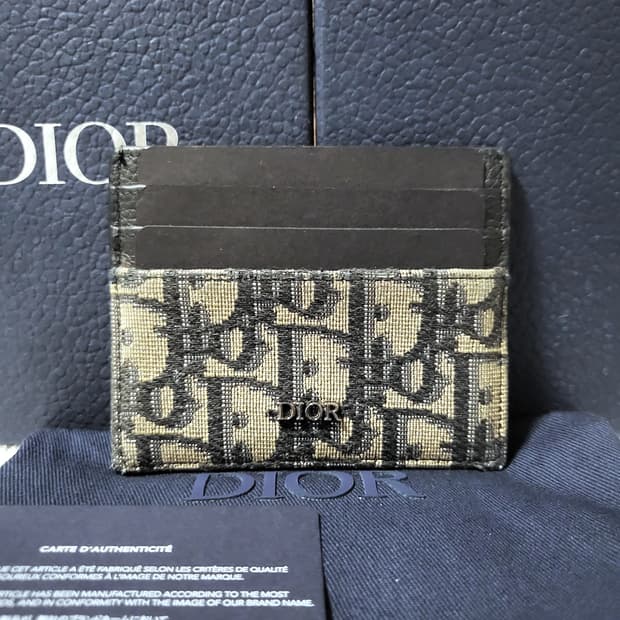 [풀구성] 디올 오블리크 카드홀더 카드지갑