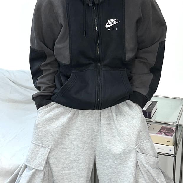 나이키 NSW 에어 풀집 후드집업 M