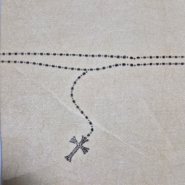 Sorridere 크로스 체인 패턴 팬티스타킹