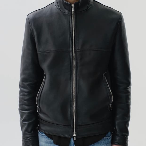 다이브인 램스킨 하이넥 레더 2사이즈