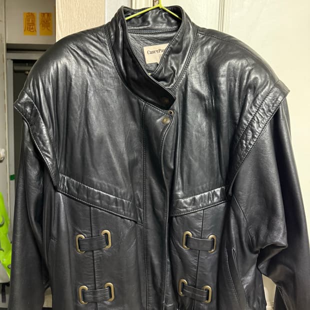 남자양가죽자켓