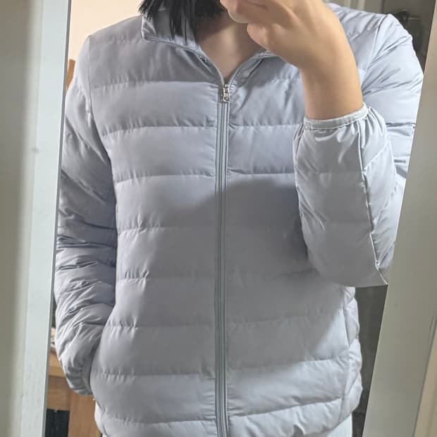 지초이 패딩 jichoi 그레이 1사이즈