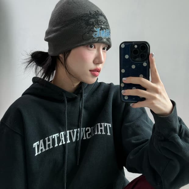 에어워크 차콜 비니