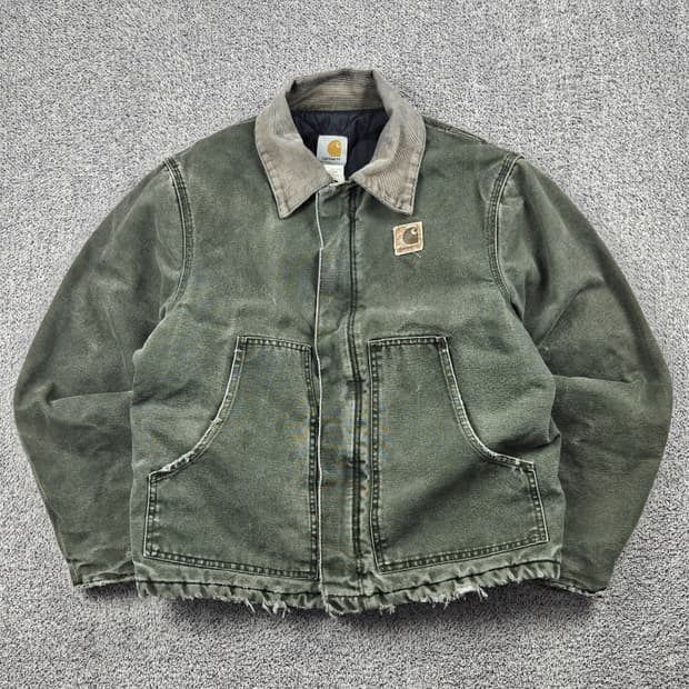 칼하트 J22 캔버스 디트로이트 워크 자켓 ( M ) / 10145