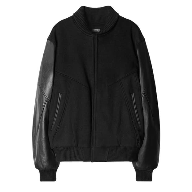 엑슬림 xlim ep.6 03 jacket 바시티 자켓 블랙