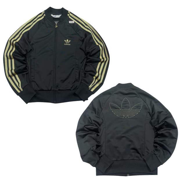 ✨ (바배) 아디다스 검골 파이어버드 빅로고 블랙 트랙탑 져지