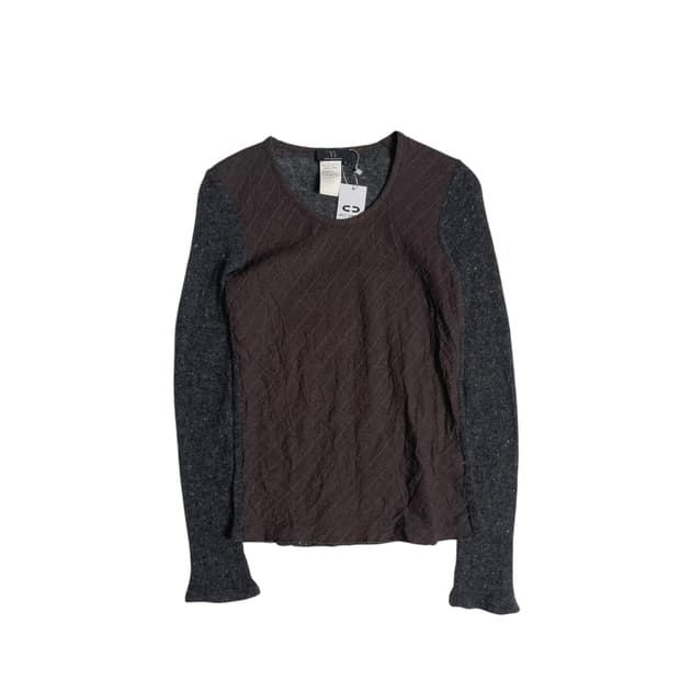 Y's 패브릭 레이어드 니트