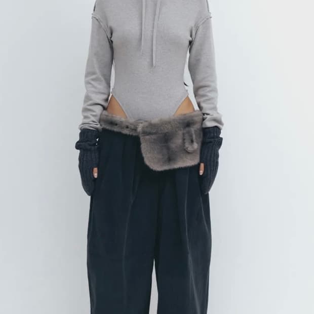 Openyy 후드수트 후드 바디수트 그레이 s size