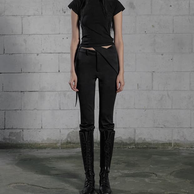 (구해요) 보헤미안서울 BASIC BOAT NECK T, BLACK