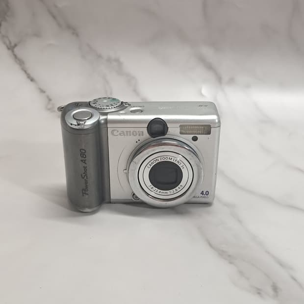 전원X 캐논 PowerShot A80 레트로 빈티지 디카