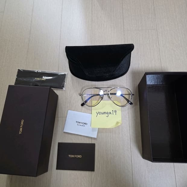 톰포드 FT5800 건메탈 실착용2회