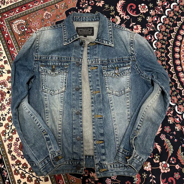 지오다노 진스 데님 트러커 자켓 M