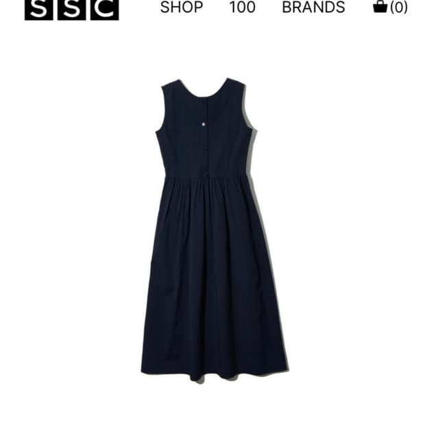 네이더스 네이비 원피스 판매해요/실착1회