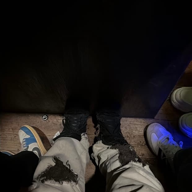 일본 빈티지 디스 바지