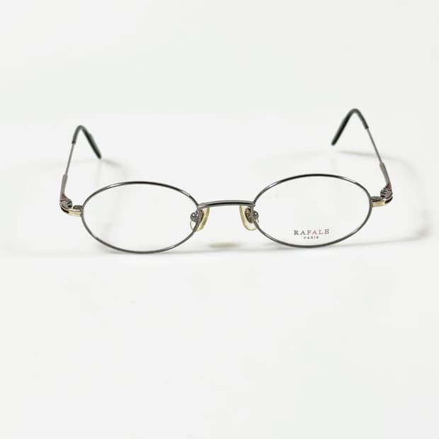 RAFALE PARIS 슬림 오벌 메탈 프레임 빈티지 안경