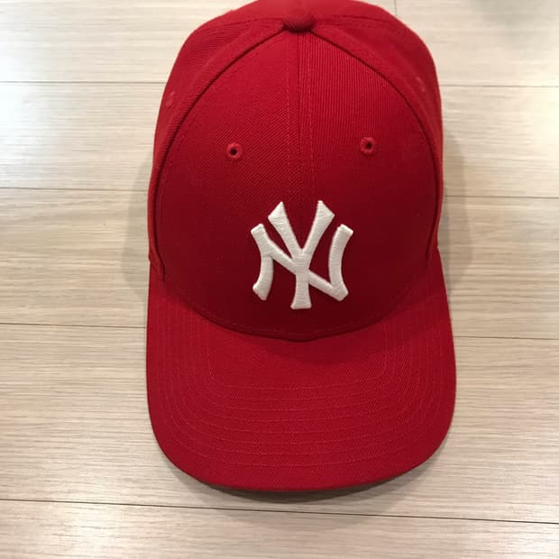 뉴에라 공용 MLB 베이직 뉴욕 양키스 볼캡 레드캡