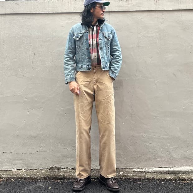 미국 칼하트 덩가리 싱글니 카펜터