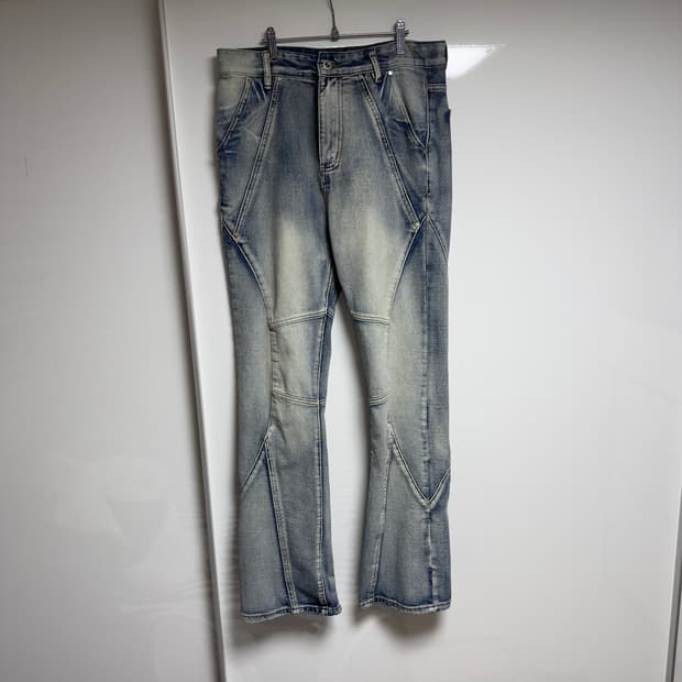 벨바텀 데님팬츠 