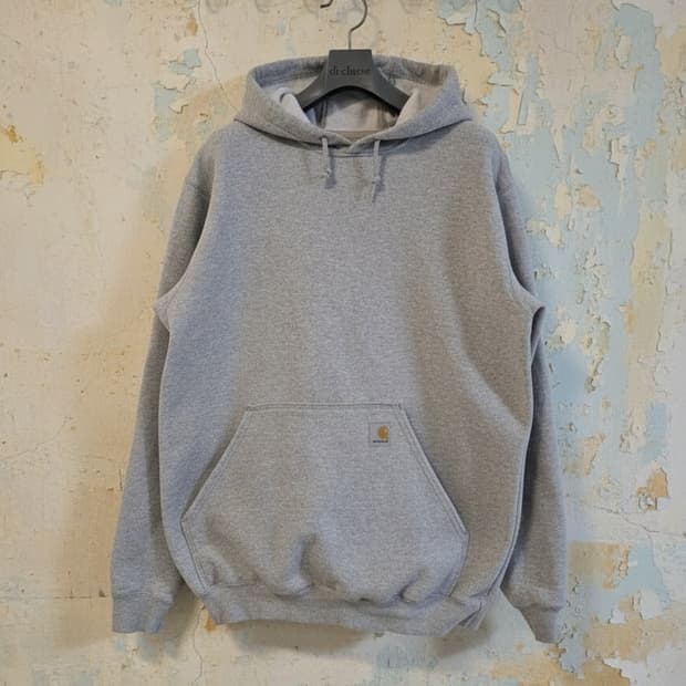 칼하트 오리지널 핏 회색 후드티 M