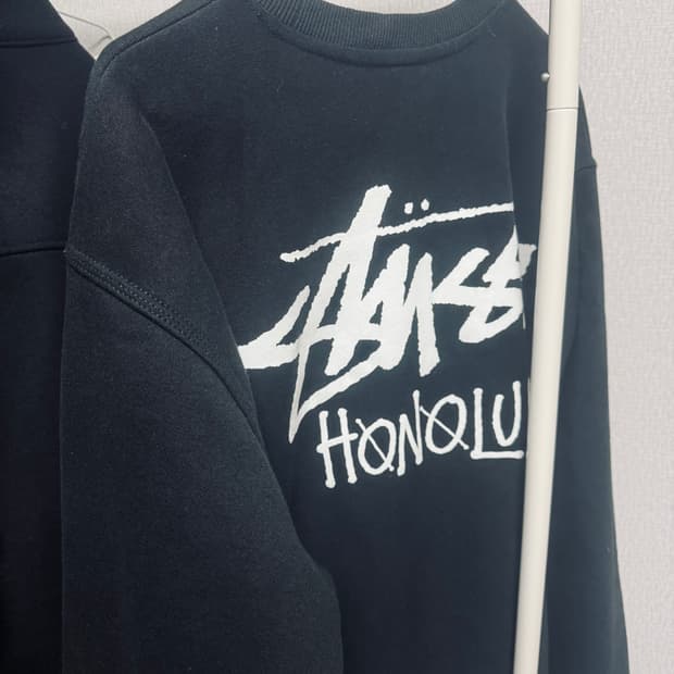 스투시 호놀룰루 스탁 맨투맨 m